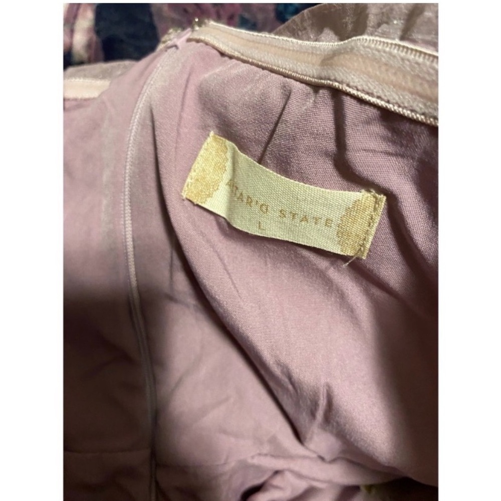 ALTAR’D STATE Lilac Shimmer Dress - Picture 6 of 7